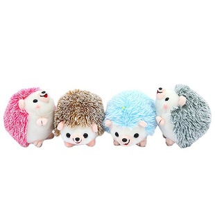 Cross-border wholesale cute ugly cute little hedgehog pendant doll plush doll key chain doll claw machine small gift