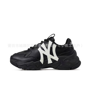 Putian Chunyuan Mlb Thick-Soled Inner Heightening Fashion Dad Shoes for Men and Women Couple Shoes Ny Big Standard Foreign Team Senior Shoes