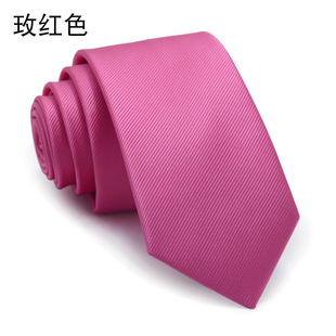 TIE TIE Men's and Women's Students Leisure Fashion Youth Art Fashion Plain Thread Stripe Hand-Tied Narrow 6cm