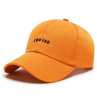 New ins Korean Style Trendy Letter Soft Top Baseball Cap Men's Casual Fashion Couple's Wide-brimmed Cap Women's Face Small