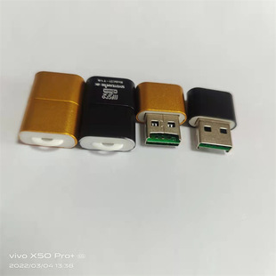 T18 металлический корпус из алюминиевого сплава TF встроенный кардридер MicroSD карта памяти мобильного телефона USB2.0 кардридер