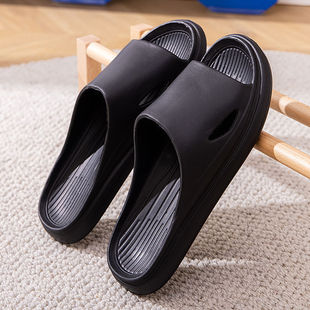 Home slippers indoor wear mute waterproof lovers soft bottom men's slippers slippers welfare products wholesale