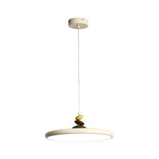 Mid-ancient style flying saucer restaurant chandelier Italian minimalist bar table Nordic creative designer Zhongshan lamps and lanterns