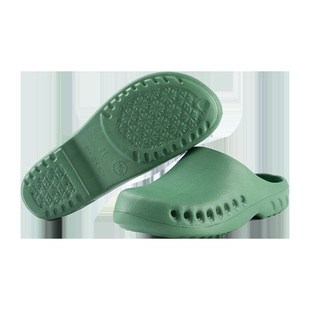 Factory direct sales surgical shoes operating room slippers laboratory slippers work slippers hole shoes Baotou slippers non-slip