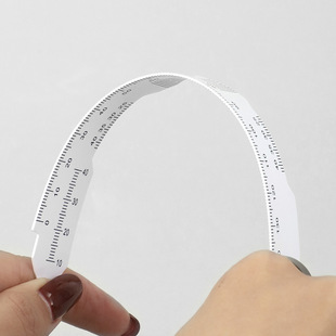 Pupil Distance Ruler, Glasses, Pupil Distance Ruler, Transparent Ophthalmic Ruler, Pd Measuring Ruler, Optometry Soft Ruler, Head Ruler