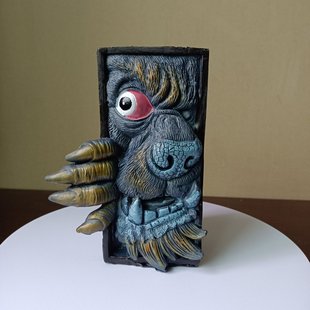 Трансграничные новые книжные полки ужас маска монстр Пасхальная смола ремесло украшение статуи монстра