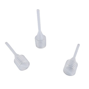 Factory supply 3ML spring small dropper PE dropper perfume sub-packaging straw mini plastic spring tube