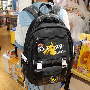 Pokémon Pokémon Pikachu Schoolbag for Primary and Secondary School Students Men's and Women's Backpack Animation Surrounding Pokemon