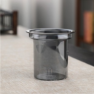 Factory supply glass teapot accessories high Silicon Boron glass pot tea leak kung fu tea set accessories tea lid filter liner