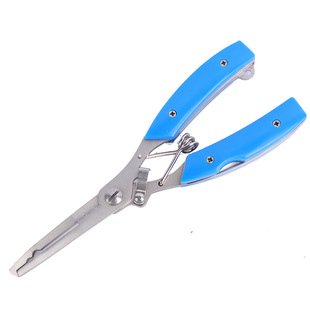 Wholesale stainless steel fishing pliers outdoor fishing Road pliers multifunctional straight mouth curved mouth Road pliers factory direct sales