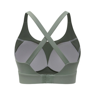Cross-border New Cross Beauty Back Fixed Cup Sports Bra Naked Sense Quick-drying Shockproof Running Fitness Yoga Underwear