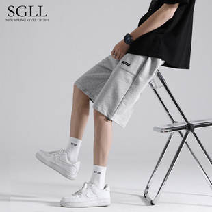 Fashion Trend 2024 Summer New Casual Pants Summer Men's Shorts Five-point Pants Sports Pants Men's Loose Pants