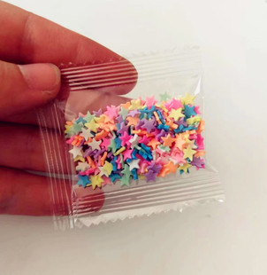 3g Bagged Sequin Soft Clay Material Package Nano Glue Fruit Slices Candy Capsules Cream Glue Clay Set Accessories Material