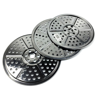 Thickened stainless steel steamer household round steamer steamer large steamer curtain steamer grate steamer