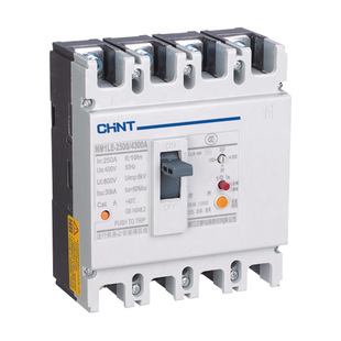 Chint NM1LE-125 Molded Case Circuit breaker 100A molded case leakage 3 pole 4 pole miniature circuit breaker