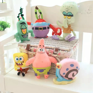 Cute sponge baby plush toy doll Paida star small worm doll children sleeping pillow rag doll pillow