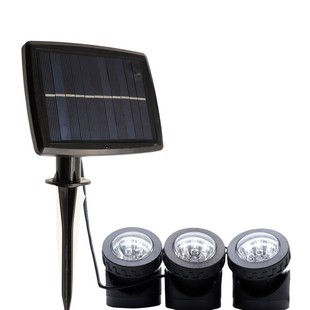 Solar underwater lamp outdoor lawn garden landscape lamp LED floor projection aquarium projection lamp swimming pool lamp