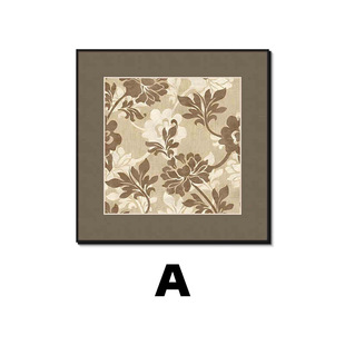 Maillard Middle Ancient Style Decorative Painting Nave Living Room Sofa Background Wall Hanging Painting Niche Art Restaurant Mural Advanced