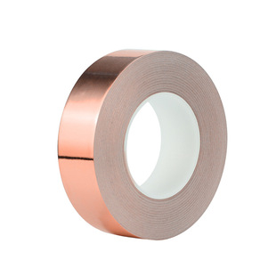 Cross-border single-sided conductive copper foil tape signal enhancement thickening high temperature radiation electromagnetic shielding tape