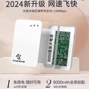 Carry-on wifi2024 New 4g Mobile Wireless wifi Network Unlimited Flow Internet Home Network Card