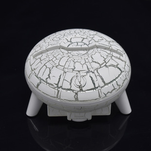 Cross-border ufo astronaut 3D night light astronaut colorful table lamp crystal ball UFO base creative toy gift
