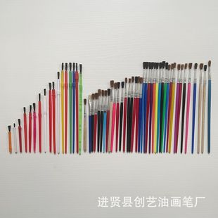 [Chuangyi] All kinds of nylon brushes, watercolor brushes, sketch brushes, gouache brushes, pigments, matching brushes, art materials