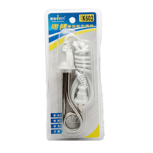 Kangjian hot fast K602 stainless steel pipe student water boiler hot fast Cup type electric heating rod wholesale