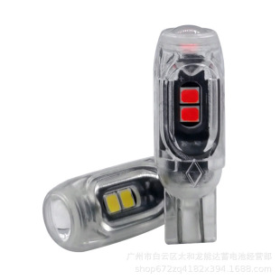 Лампа номерного знака T10 2835 3030 5smd автомобильный светодиодный подсветка 5W5 Обещающие декодирование тележки