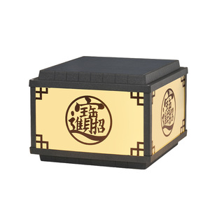 Outdoor garden lights dark automatic bright solar lights a batch of gate post square fence post lights