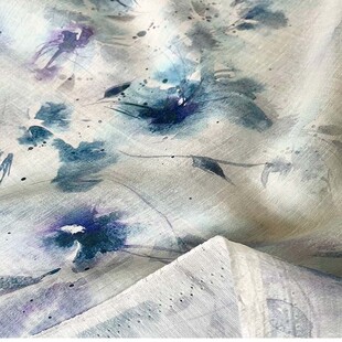 2025 new Tencel acetate linen national style fabric new Chinese cheongsam women's dress fabric wholesale