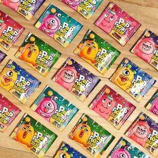 Post-8090S Nostalgic Barrel-Packed Popping Candy, Bursting with Excitement and Fun, Candy Shop Children's Snacks, Wedding Candy