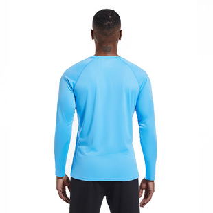 Cross-border Summer Anti-ultraviolet Crewneck Slim-fit Sunscreen Clothing Outdoor Hiking Climbing Skin Clothing Fishing Clothing UPF50