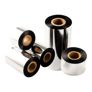 HD201 Enhanced Hybrid Base Carbon Ribbon Logistics Product Packaging Box Scraping Barcode QR Code Printing Carbon Ribbon