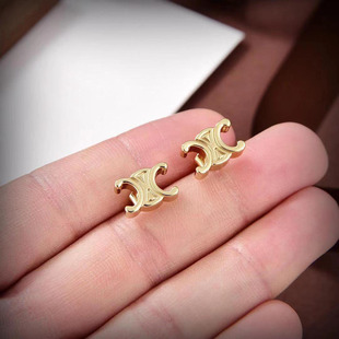 Saijia Classic Arc de Triomphe Earrings Women's Fashion Simple High-end Sense small size Earrings Women's Factory Direct Wholesale