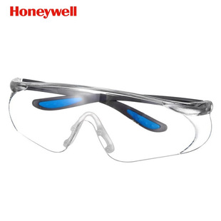Honeywell 300110 Защитные очки S300A универсальная серо-синяя оправа с прозрачными линзами противоударные очки