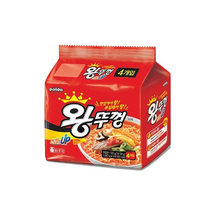Korean Tumbler Golden Ramen Spicy Soup Korean Instant Noodles Imported Original Real Ramen Instant Noodles Wholesale