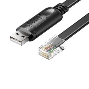 Кабель для отладки консоли Biyaz Кабель сетевого порта USB на RJ45 Применимый кабель преобразования маршрутизатора Tengda сервера