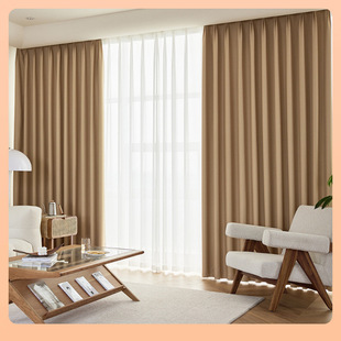 ✷ High Blackout Curtains High Double-Sided Matte Engineering Blackout Cloth Amazon Curtain Wholesale Factory One Piece