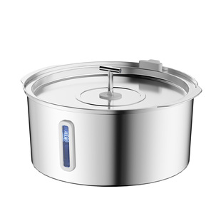 Amazon новый взрывной 7L из нержавеющей стали питатель воды для домашних животных большой емкости кормушка для кошек и собак дозатор для воды