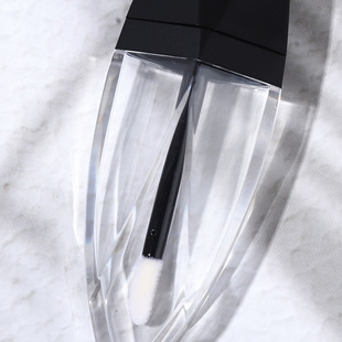 8ml Gradient Powder Diamond Leaf Lip Glaze Tube Lip Glaze Tube Lipstick Tube Empty Tube Printed LOGO Bottled Cosmetic Package Material