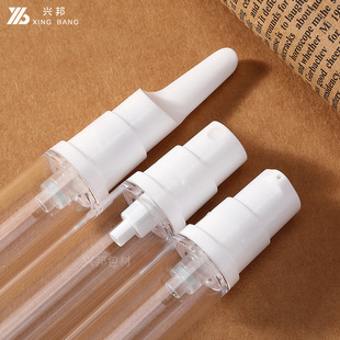 Спот прозрачный 5ml10ml15m пластиковый вакуумный спрей бутылка бутылка эмульсии бутылка крем для глаз небольшой образец парфюмерной бутылки