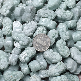Jade wholesale Jade A goods small money brave pendant pendant