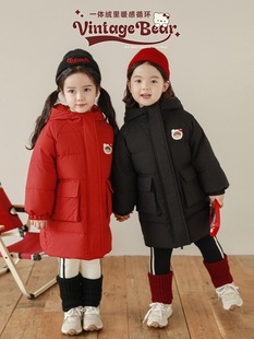 Wuri Boo Girl's fleece-lined Thickened Contrast Ribbon Leggings Slim-fit Winter Warm All-match Casual Pants