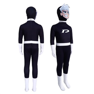 Хэллоуин Butch Hartman Phantom Denny Cosplay Сплошной костюм Детский сценический костюм