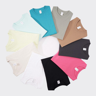 230g cotton round neck long-sleeved T-shirt printed LOGO pattern men's and women's new fashion brand bottoming shirt top T-shirt