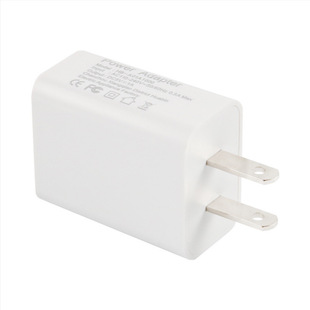 Правила США Сертификация FCC Однопортовый USB мобильный телефон 5 Вт зарядное устройство США Канада зарядная головка 5V1A Штекерный адаптер