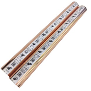 Dummy gold bronzing paper anodized aluminum foil universal bronzing paper factory direct in stock can be cut to take samples