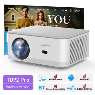 Xinjun TD92PRO projector 1080p HD projector Android smart projection