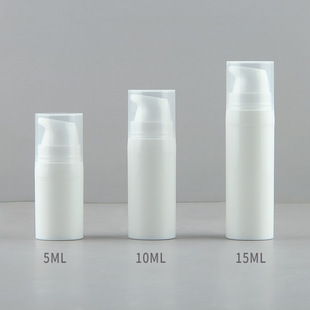 5ml/10ml/15 ml PP color tip mini buckle vacuum bottle emulsion cosmetic travel bottle