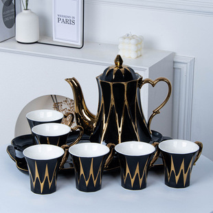 Ceramic Water suit Household Living Room Large Capacity Ceramic Water Cup Simple Ceramic Tea Set Housewarming Gift